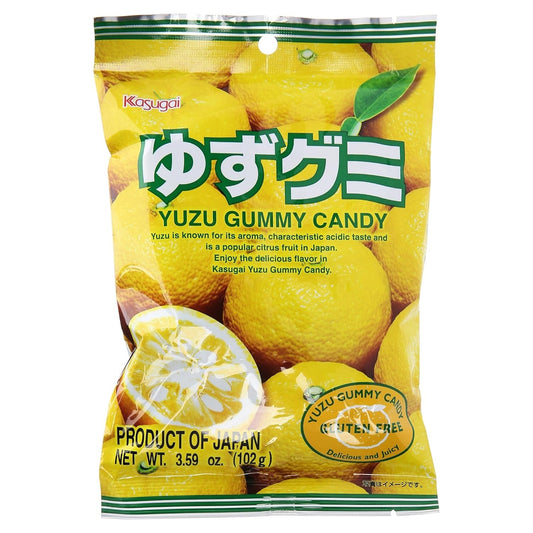 Kasugai Yuzu Gummy 102g